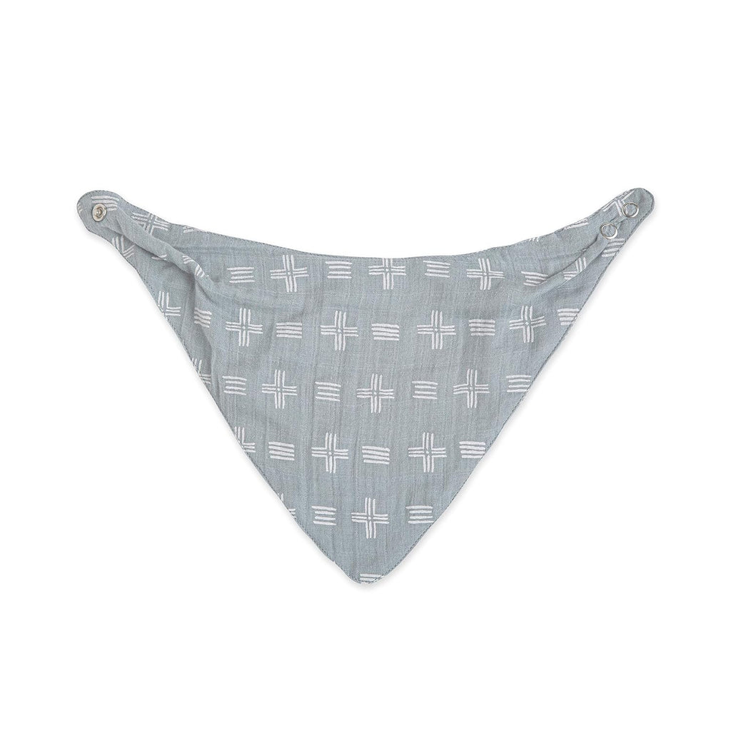 Crane Baby Bandana Bibs, Soft Muslin Adjustable Absorbent Bib Set, 3 Pack, 100% Cotton, Woodland Animal Baby Set For Newborns, Cotton Drool Bibs For Eating