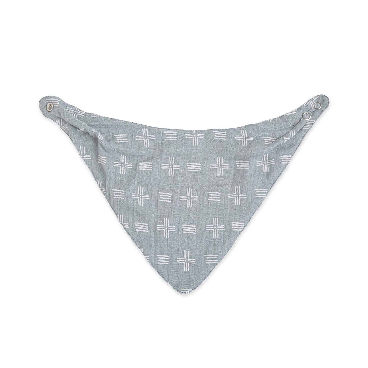 Crane Baby Bandana Bibs, Soft Muslin Adjustable Absorbent Bib Set, 3 Pack, 100% Cotton, Woodland Animal Baby Set For Newborns, Cotton Drool Bibs For Eating