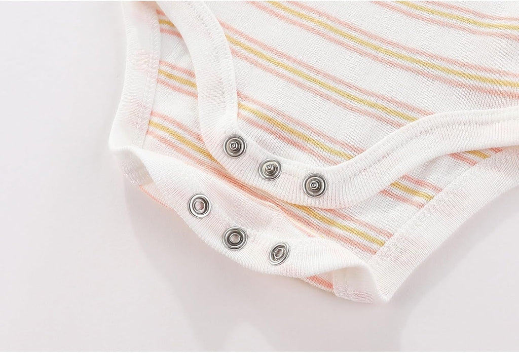 Baby Boy Girl 10 Piece Combined Type Clothing Set Cotton Baby Bodysuits and Pants Set Home Outdoor Infant Clothes