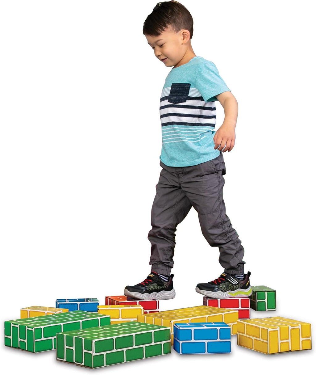 Teacher Created Resources Easy-Stack Cardboard Blocks 24 Piece Set (TCR11531)