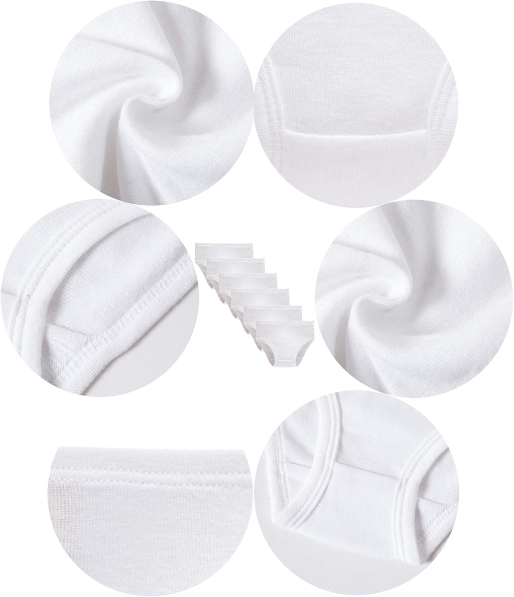 Family Feeling Little Girl Underwear Toddler Panties Big Kids Undies Soft 100% Cotton