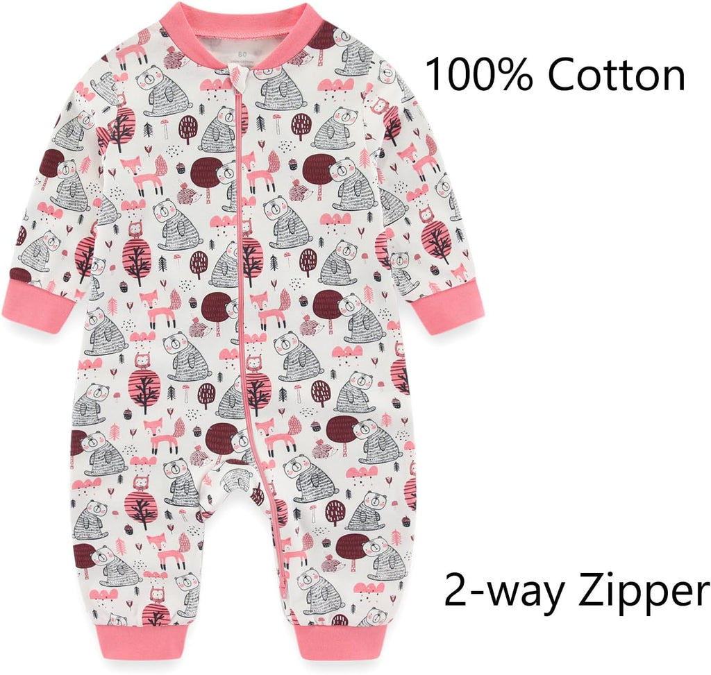 Baby Bodysuit and Pant Sets Ribbed Romper Soft Newborn Boy Girl Clothes Outfits Layette Gift Set