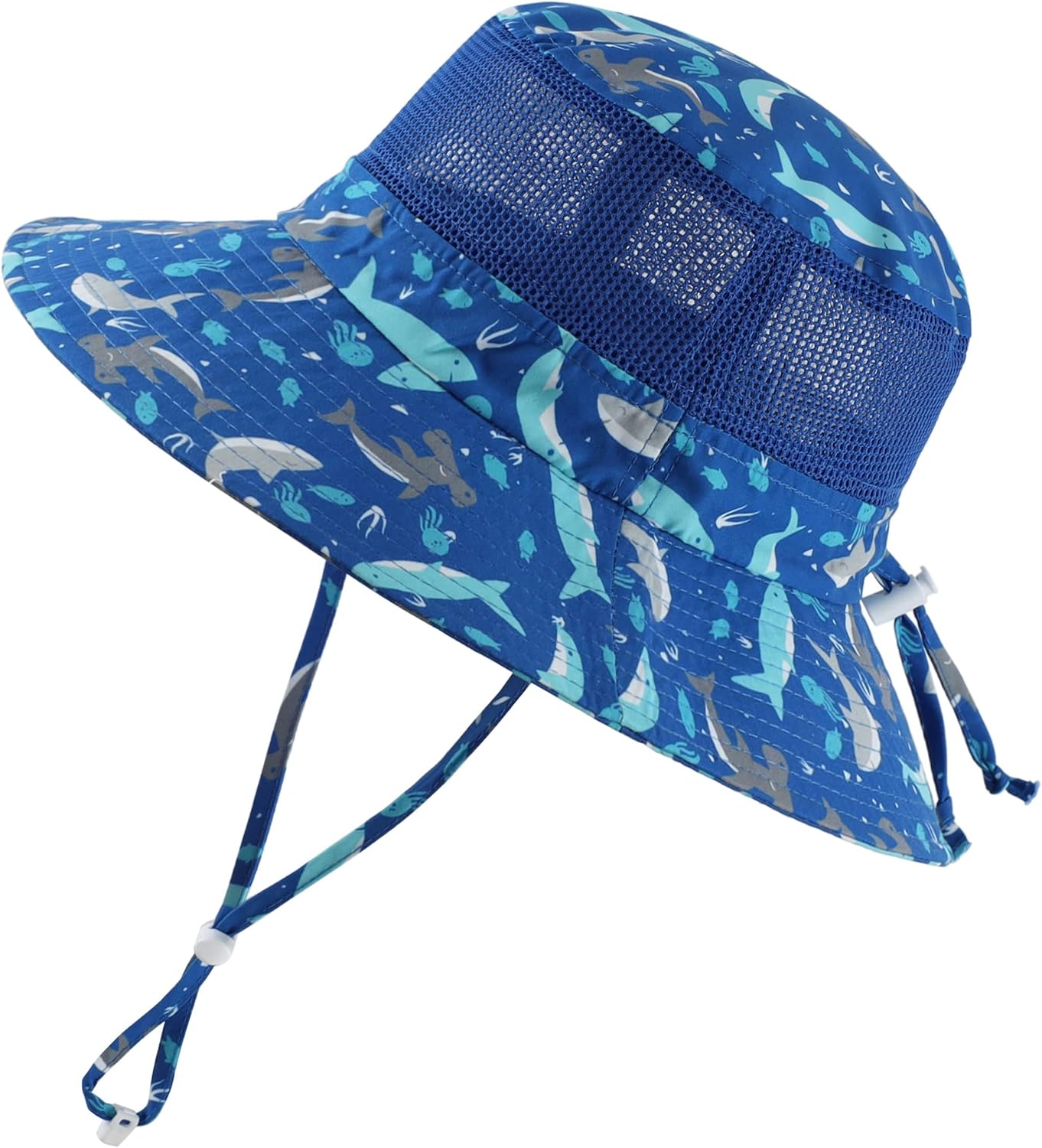 Home Prefer UPF50+ Wide Brim Sun Hat Boys Girls Sun Protection Hat Zoo Beach Swim Safari Bucket Hat for Baby Toddler Kid