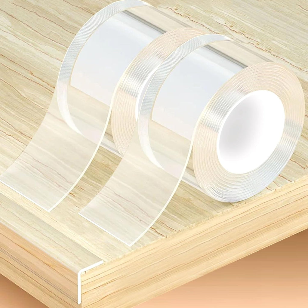 Clear Soft Corner Protectors for Furniture Strip,2 in x 13.12 FT x 2 Rolls,Sharp Edge & Table Bumper,Window Edge,Wall Protector, Soft Corner Guards Safe for Proof,Table Corner Protectors in Family