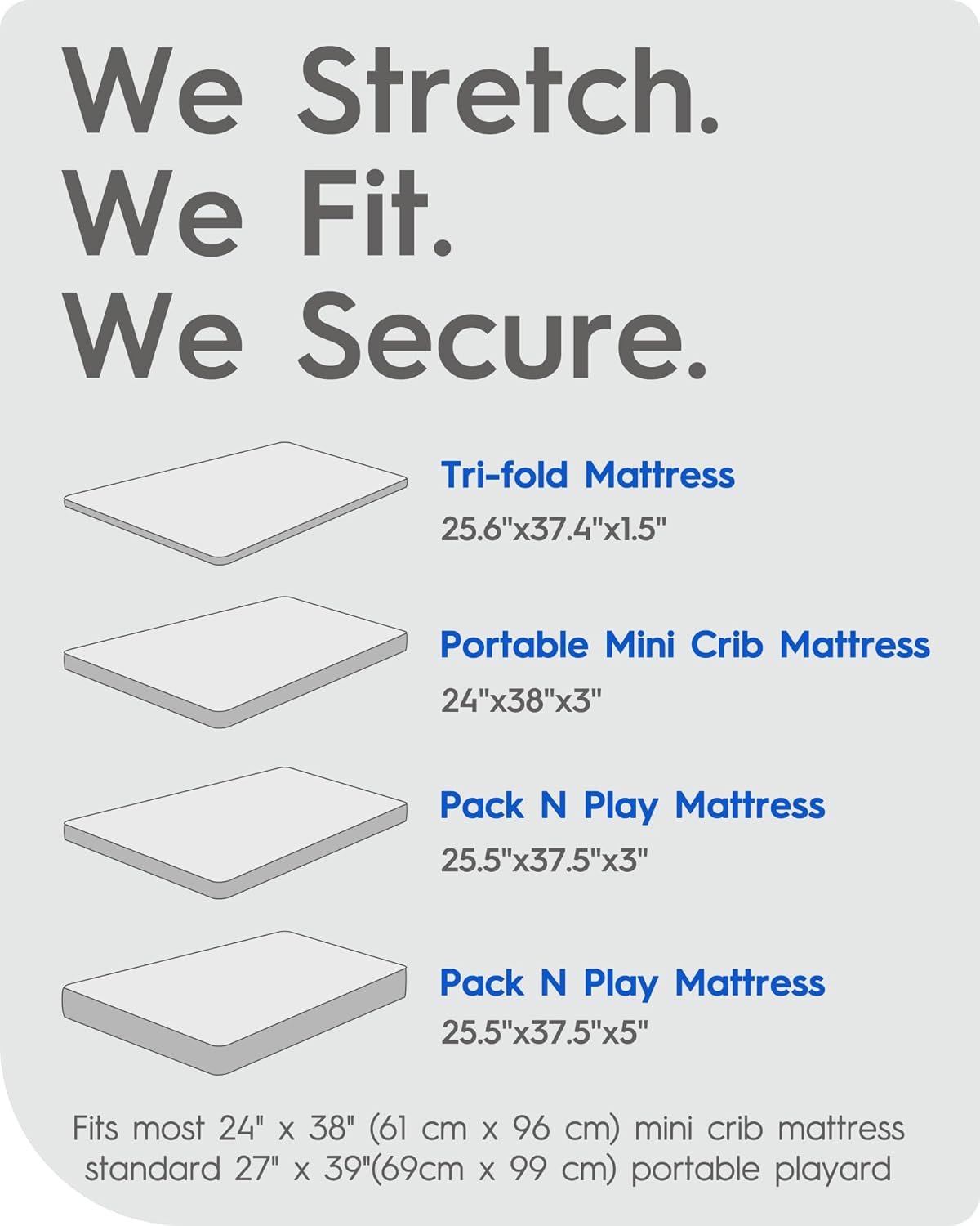 Pack N Play Sheets Fitted for Girls Boys, TotBasic Boho Mini Crib Sheets for Pack and Play/Mini Crib Mattress, Premium Soft Stretchy Jersey for Breathable Comfort - 2 Pack (Sage Green&Botanical Leaf)