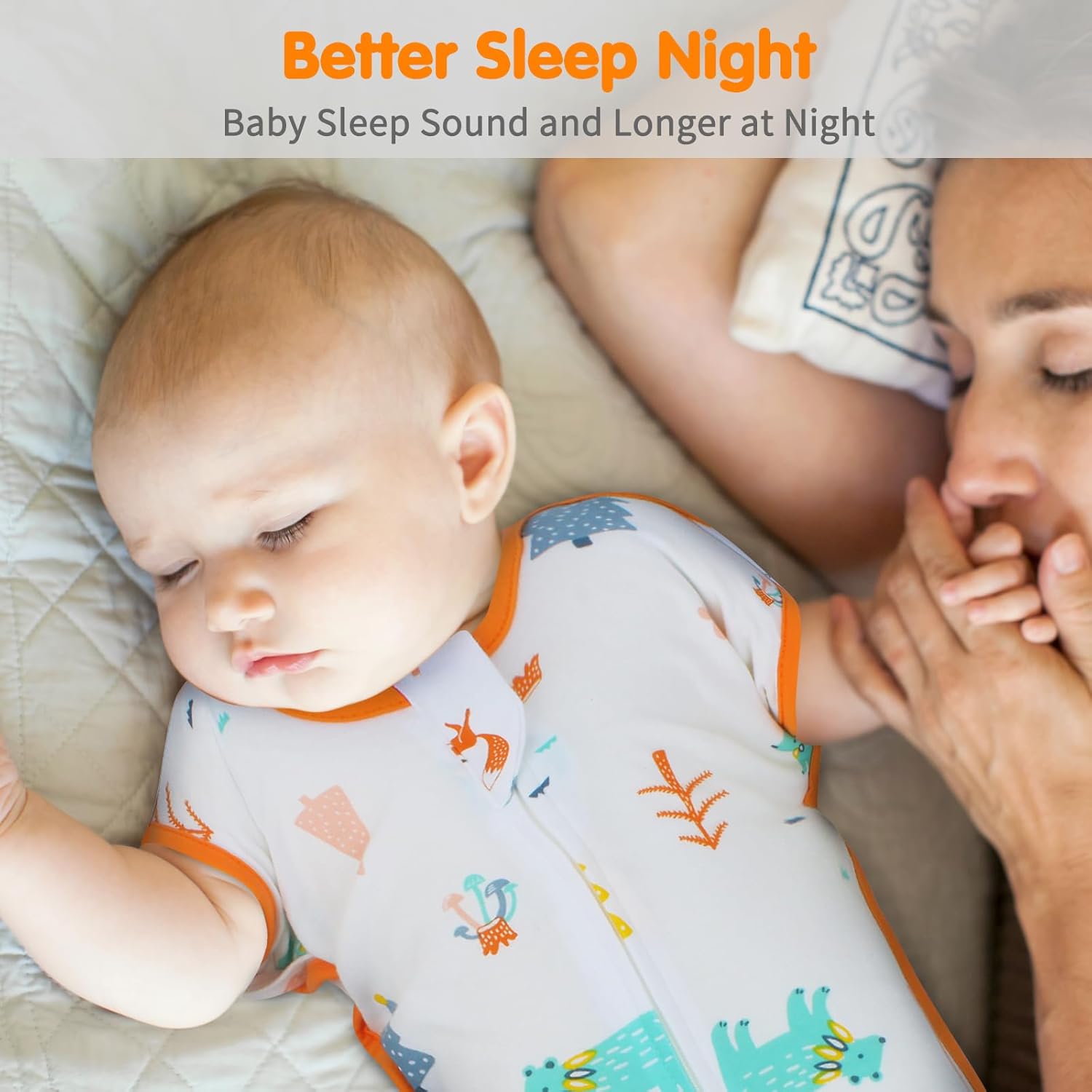 Transition Swaddle 0-3 Months, Newborn Sleep Sack Arms up Swaddle 2-Way Zipper 100% Cotton Arms in/Out, 0.8 Tog Baby Sleep Sack for Boy Girl, 2-Pack Transitional Swaddle Sack (Small 5-14lbs)