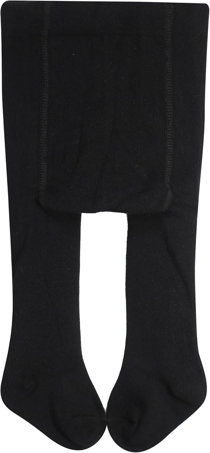 Baby Girls Tights White Thick Leggings Stockings Cotton Pantyhose for Newborn Infant Toddler 1Pack