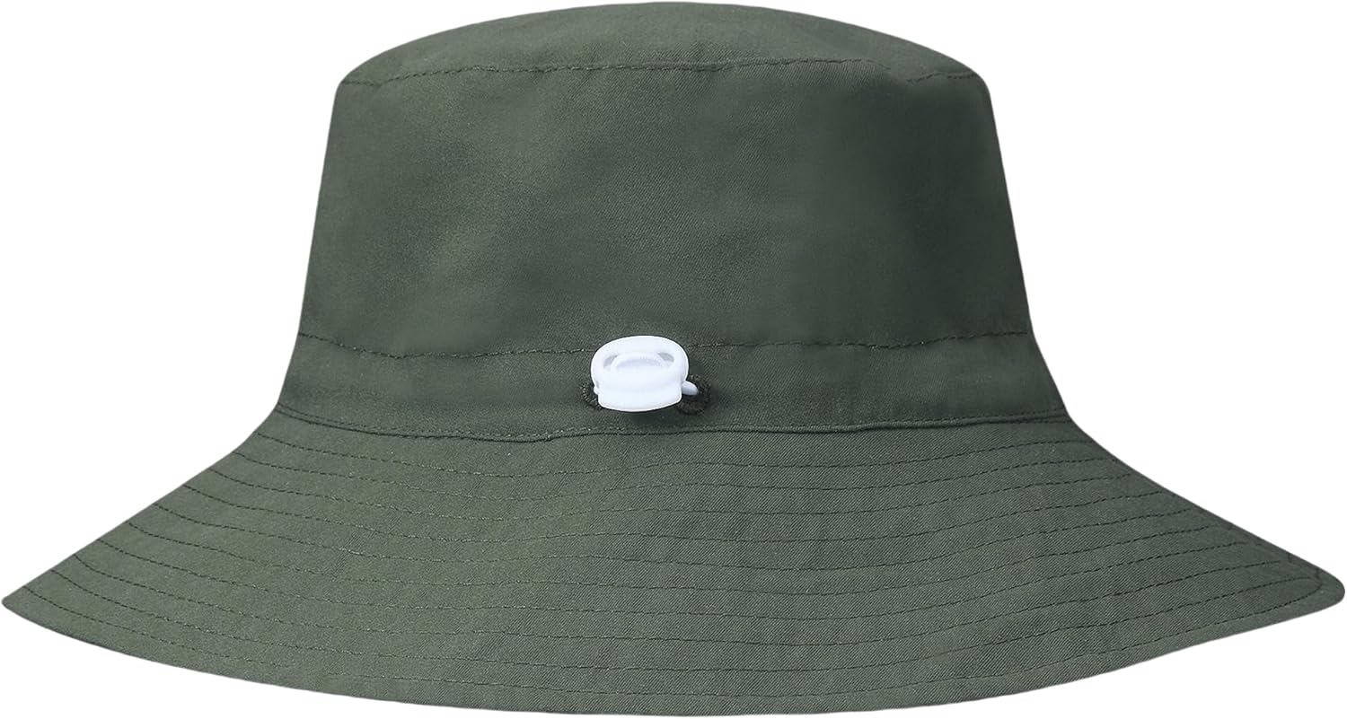 55cube Toddler Sun Hat Beach Bucket Hat for Girls Boys Toddlers