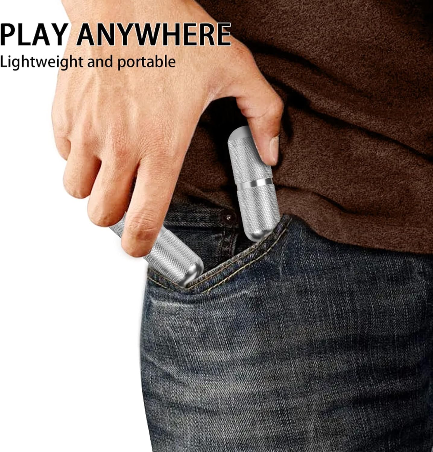 Handheld Metal Fidget Toys, Help Relieve Stress Anxiety, Mini Finger Grip Strengthener, Hand Wrist Grip Strength Trainer, Relief Muscle Stiffness Rehabilitation Trainer