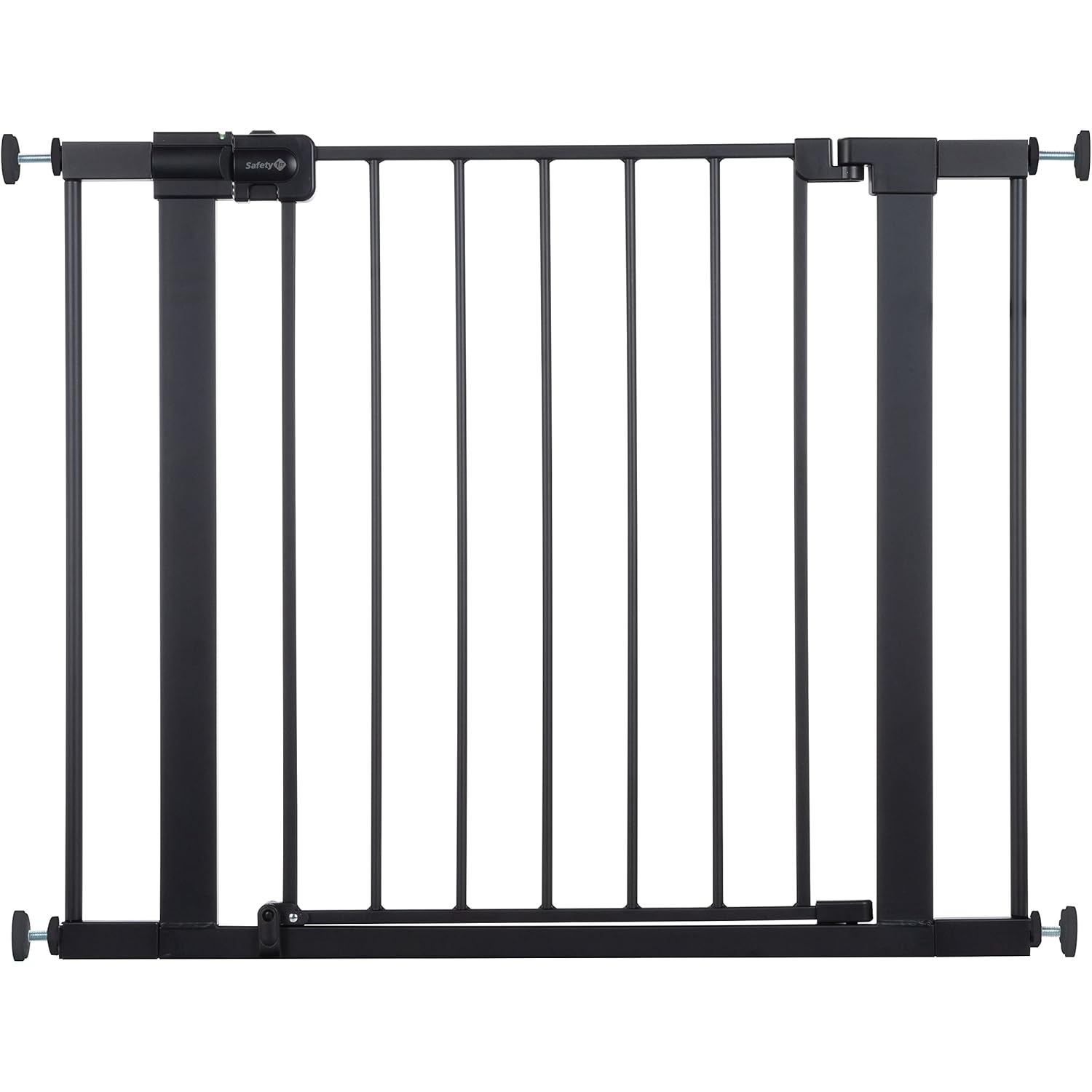 Safety 1st Easy Install 28'' Walk Thru Gate, Fits Between 29'' and 38'', Black, 1-Pack,(GA105CBLK)