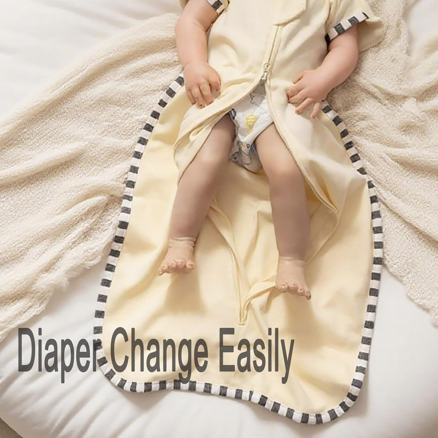 Baby Transition Swaddle 2-Pack, Newborn Sleep Sack, Arms Up Design (Arms In/Out), Infant Swaddle for Boys Girls