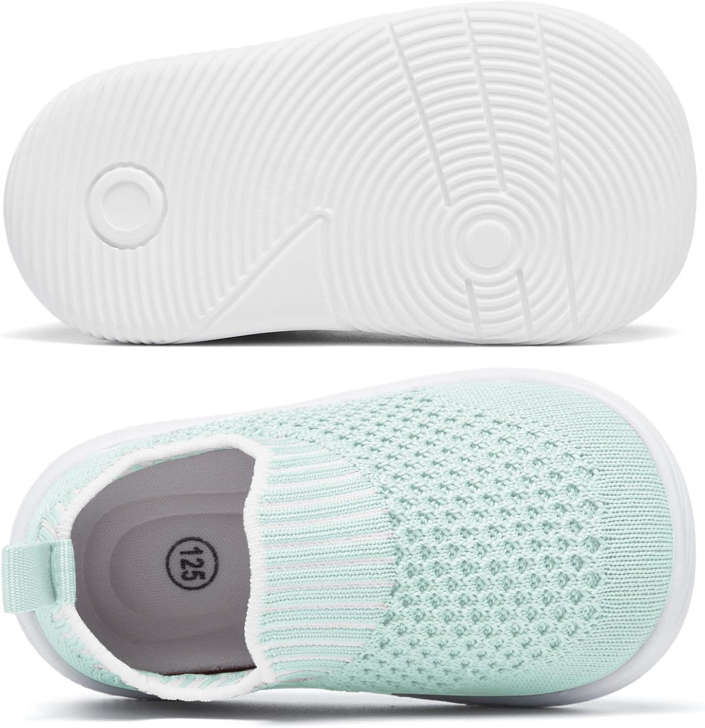 MORENDL Baby Toddler Walking Socks Non-Slip Breathable Unisex Casual Sneakers