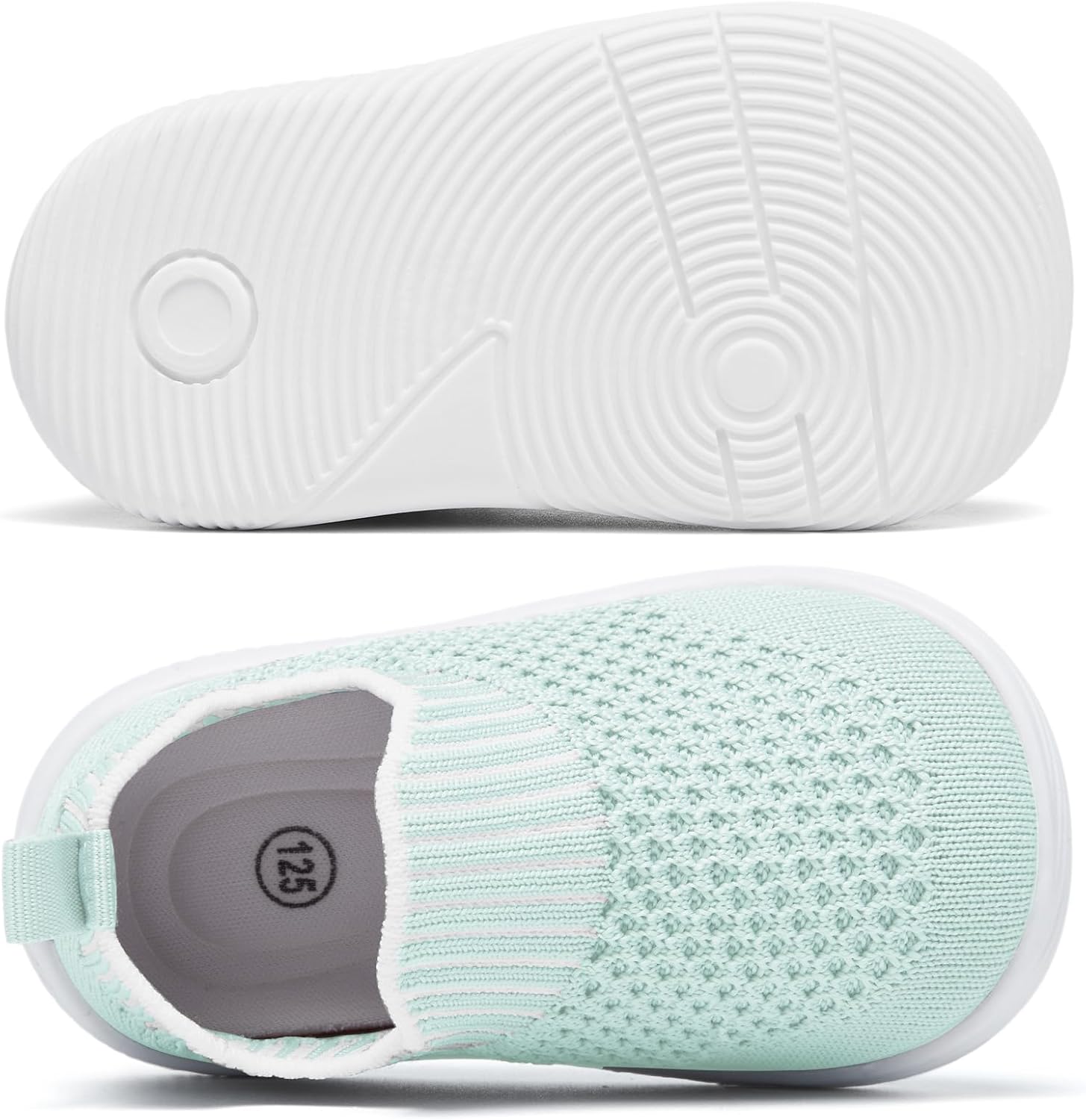 MORENDL Baby Toddler Walking Socks Non-Slip Breathable Unisex Casual Sneakers