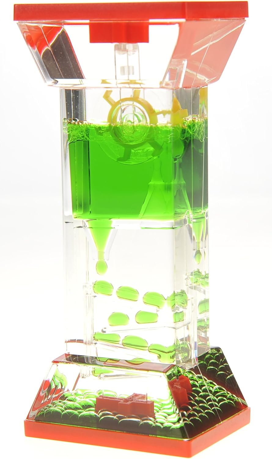 PowerTRC Liquid Motion Bubbler Sensory Toy, Fidget Toy for Desk Tops | Calming and Relaxing ADHD, Anxiety, and Autism Toy for Kids and Adults