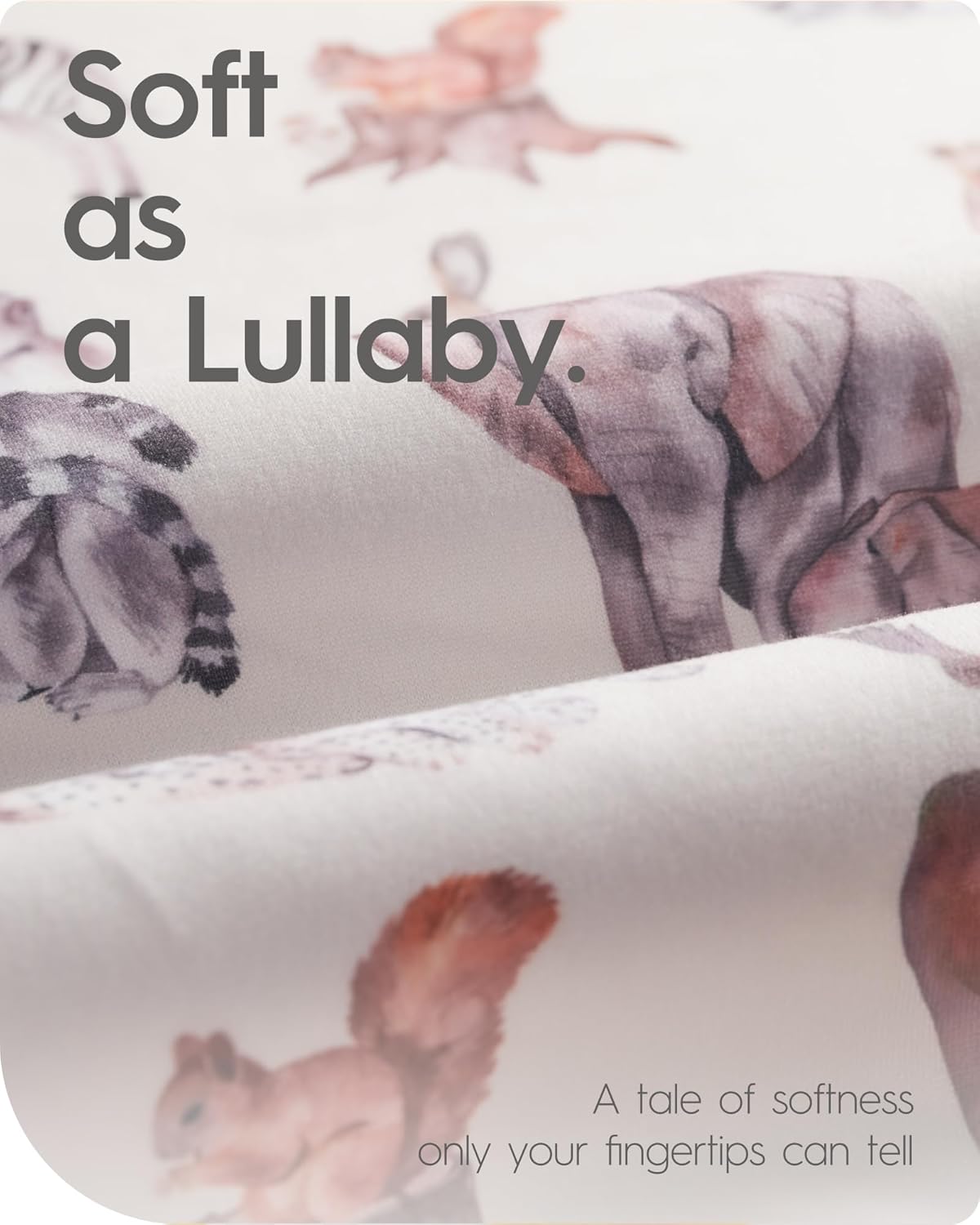 Graco Pack and Play Fitted Sheets - 2 Pack Mini Crib Sheets, Hypoallergenic and Soothing, Premium Jersey Fabric, Safari Sea Animals Pattern