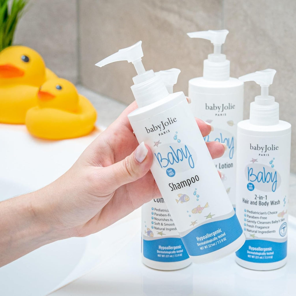 Baby Jolie Baby Body Wash, Kids Hair and Body Wash for Babies & Newborn 2-in-1, Shampoo + Soap | 7.5oz | 221ml (1)