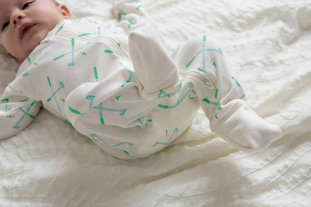 MONICA + ANDY Baby Organic One-Piece Baby Pajamas