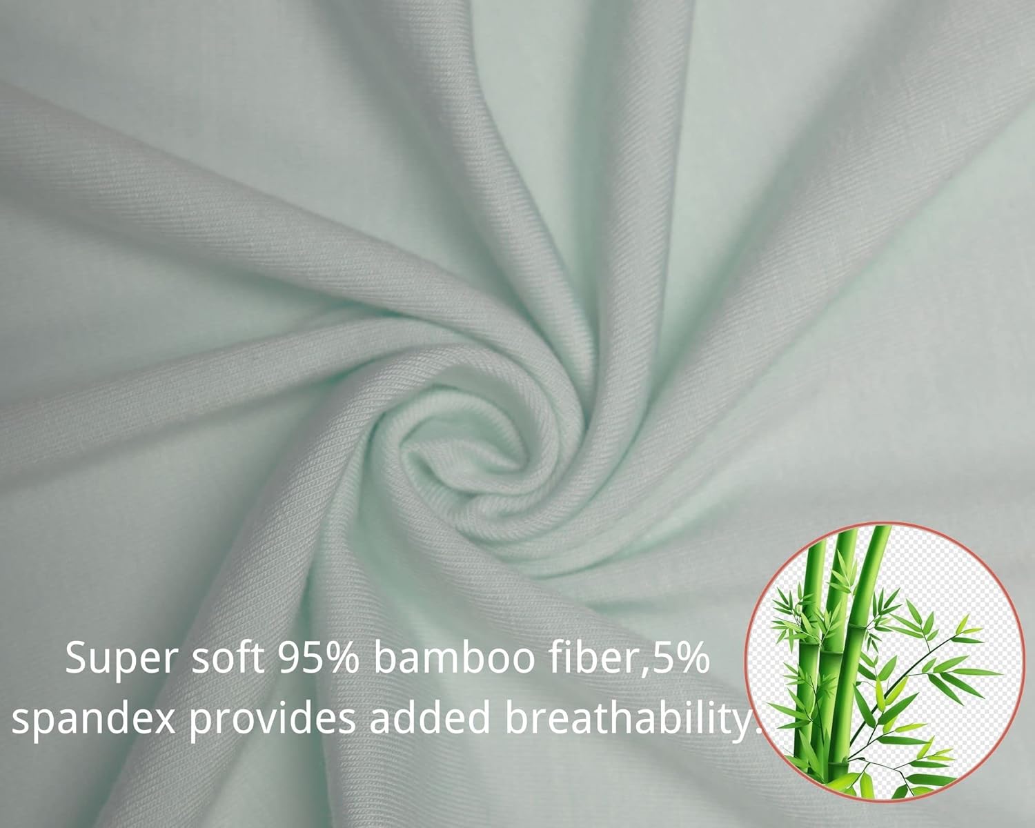 GUISBY Rayon Baby Pajamas, Short Sleeve Footless Rompers, Snap Closure Sleeper for Boy Girls