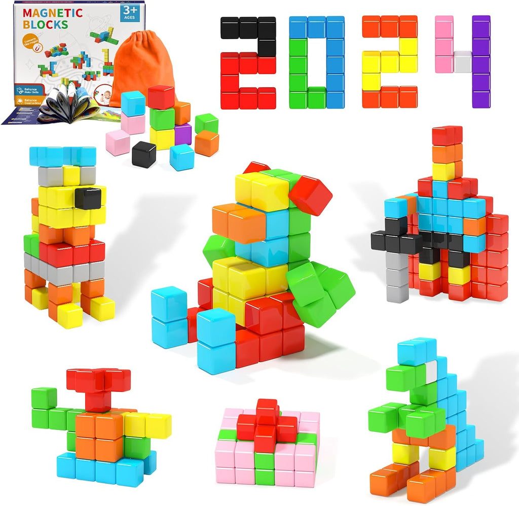 40pcs Magnetic Blocks for Toddler Toys