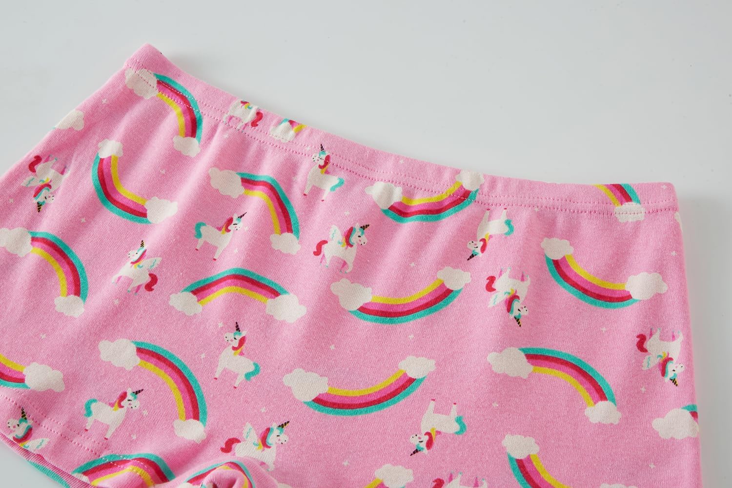 KikizYe Little Girls Boyshort Panties Big Kids Soft Cotton Underwear