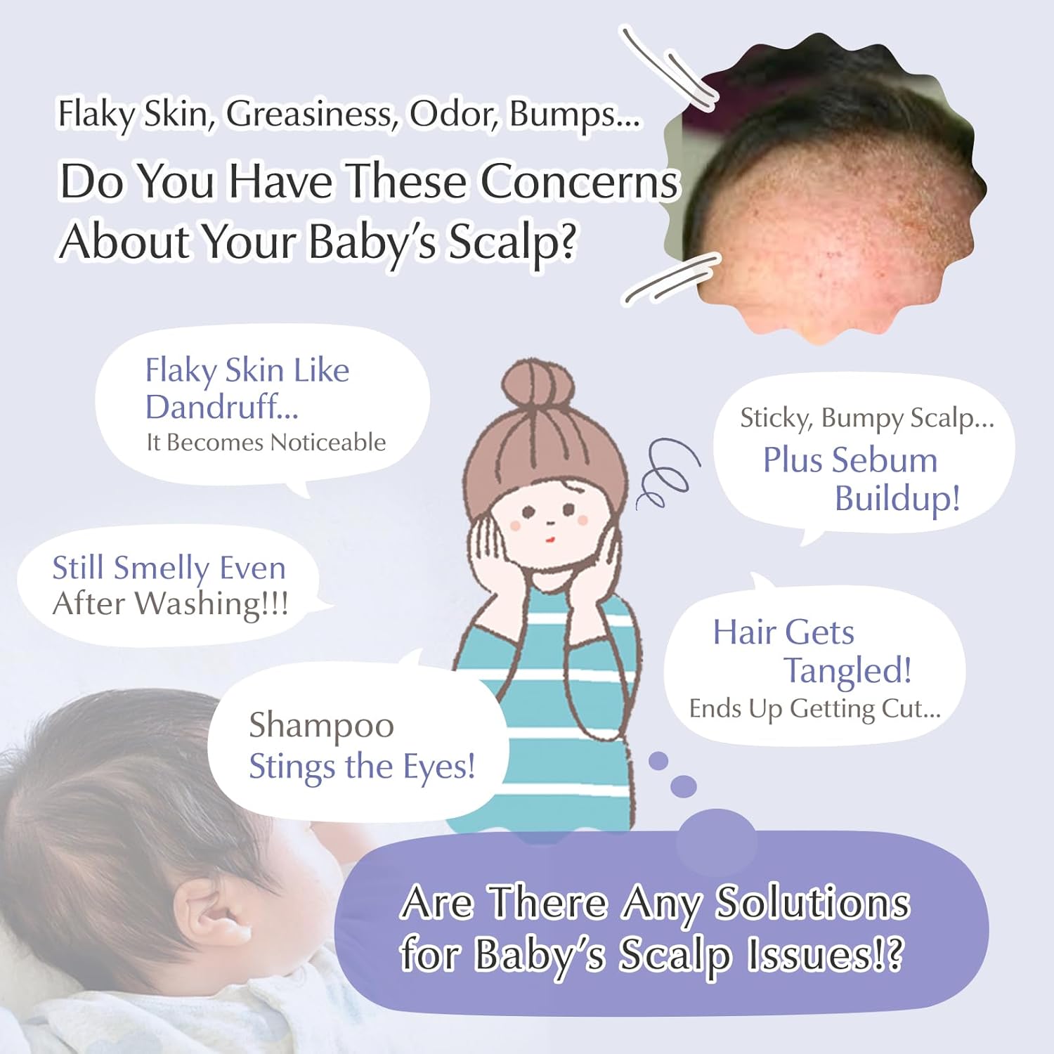 Mama&Kids Baby Hair Shampoo 370 ml / 12.51 fl oz Baby Shampoo for sensitive skin, Toddler Shampoo, Hypoallergenic