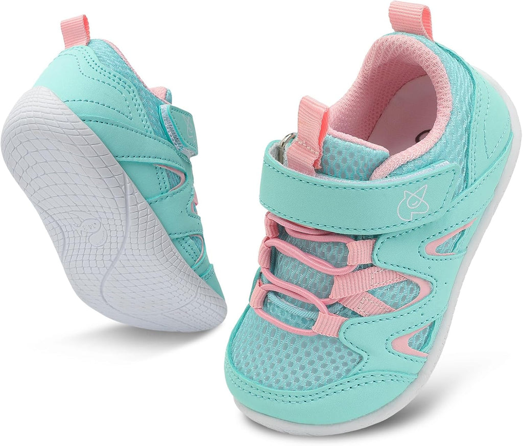 LeIsfIt Baby Shoes Boys Girls First Walking Shoes Non-Slip Toddler Breathable Sneakers Infant Sneakers