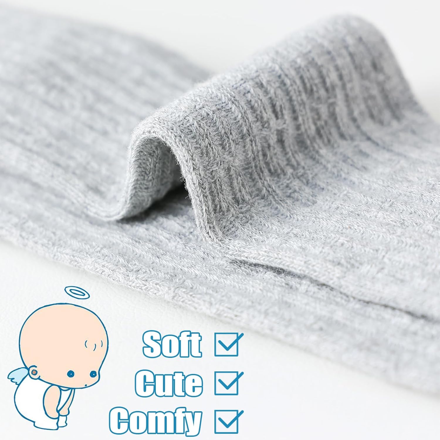 Mini angel Baby Tights Toddler Cable Knit Tights Cotton Warm Leggings Pantyhose Soft Stockings