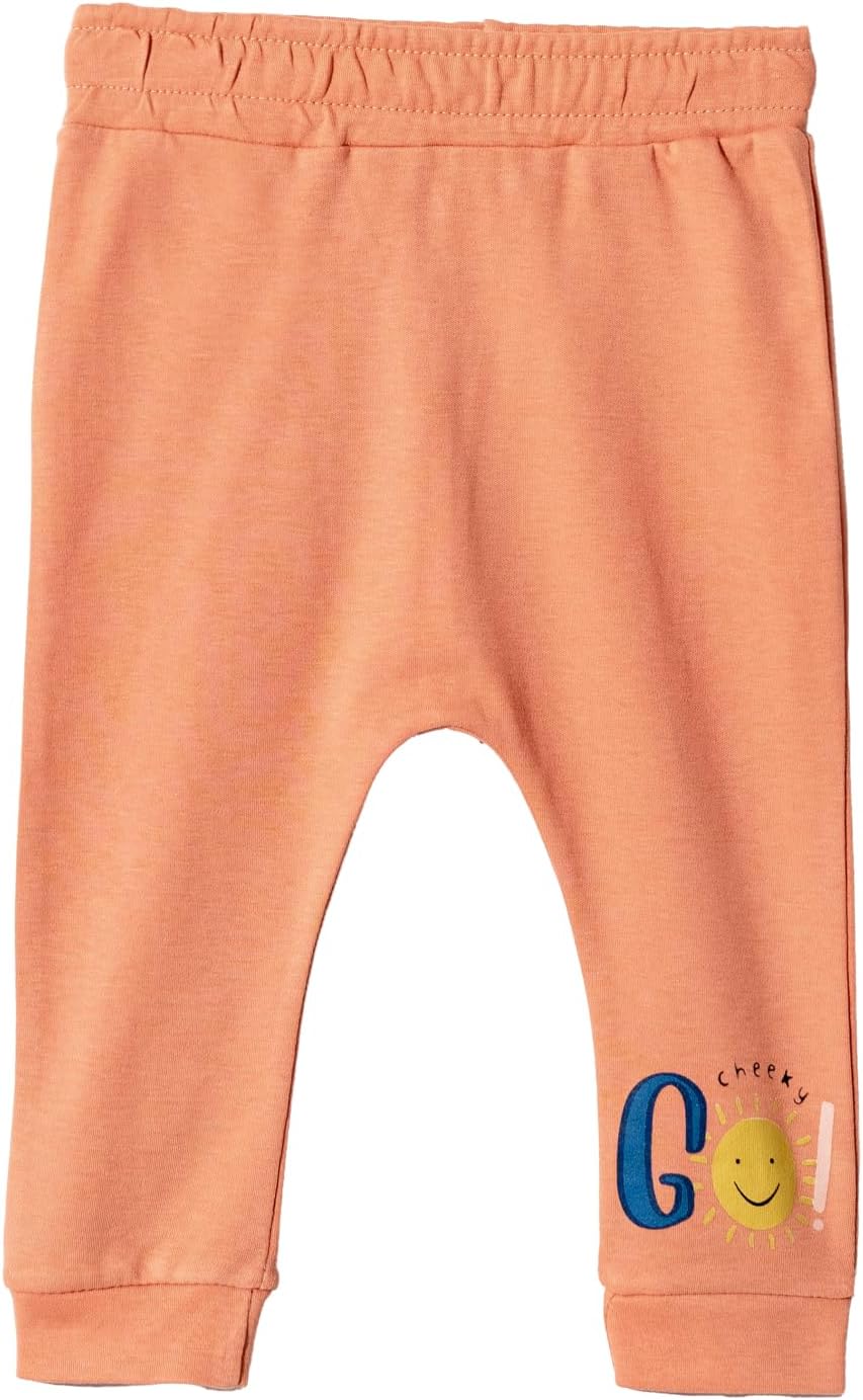 Toddler and Baby Unisex Pants 2-Pack -Baby Pants 0-3 Months to 18-24 Months Baby Cotton Sweatpants Jogger Boy Girl