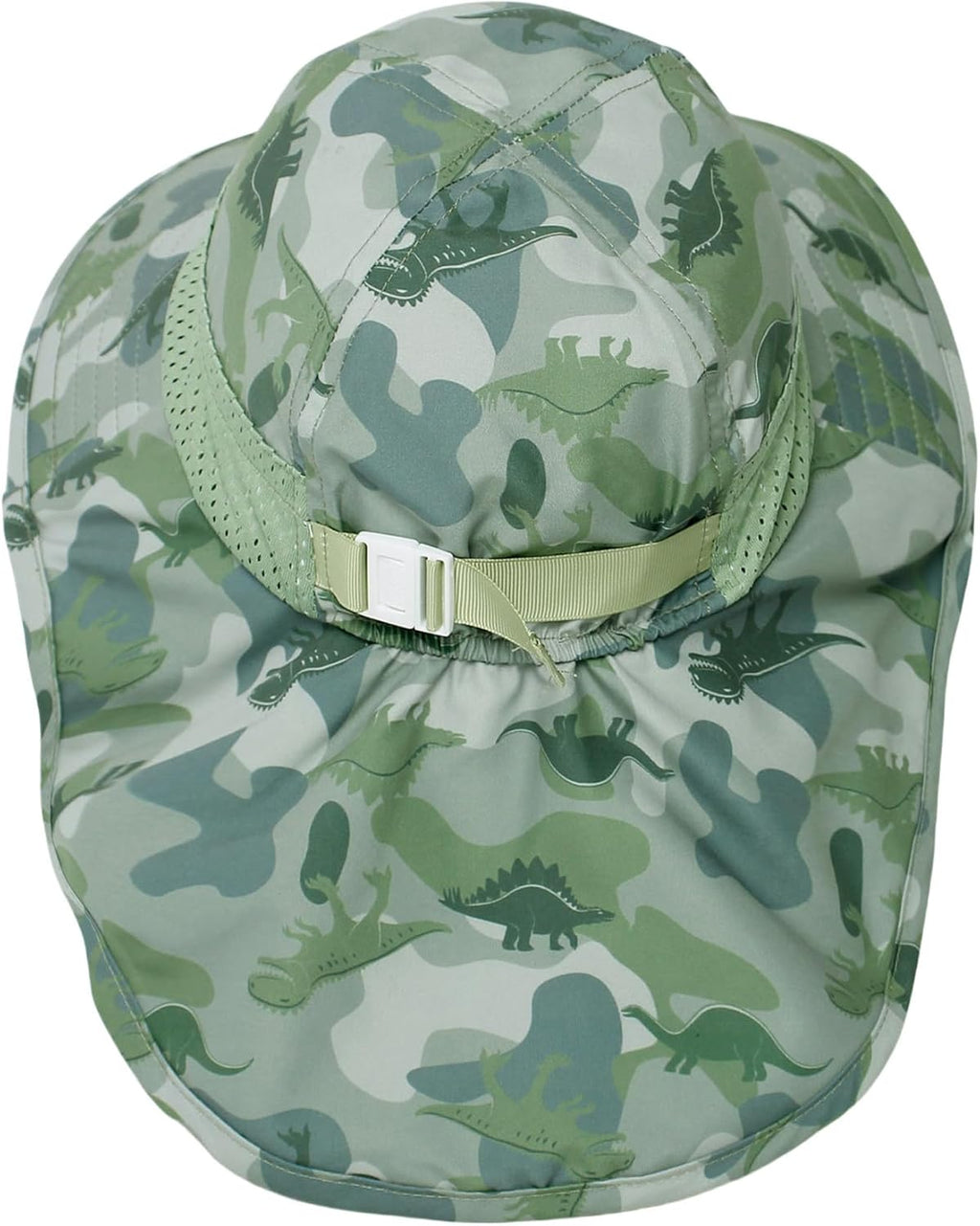 CHUNG Baby Sun Protection Hat Summer Toddler Adjustable UPF 50+ Wide Brim Neck Flap Beach Caps Boys Girls 1-12 Years Kids