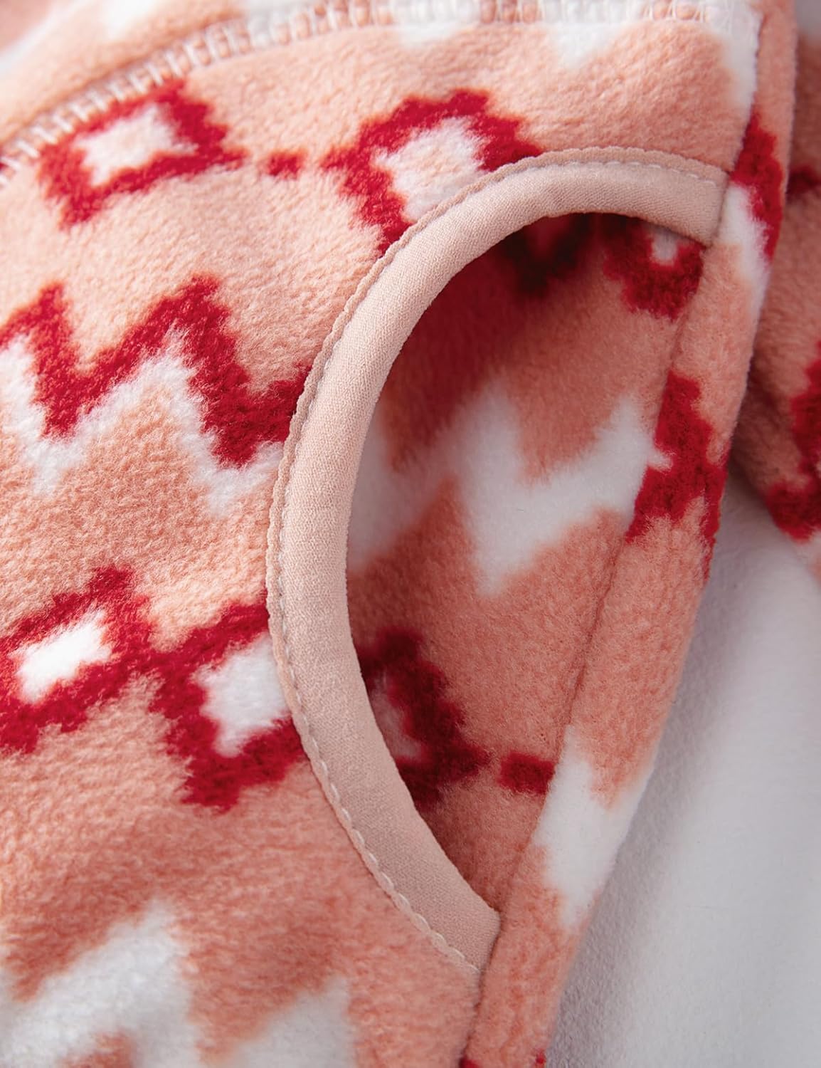 Kids Printed Polar Fleece Jacket Toddler Baby Boys Girls Autumn Winter Warm Sherpa Lining Outerwear Soft Lightweight