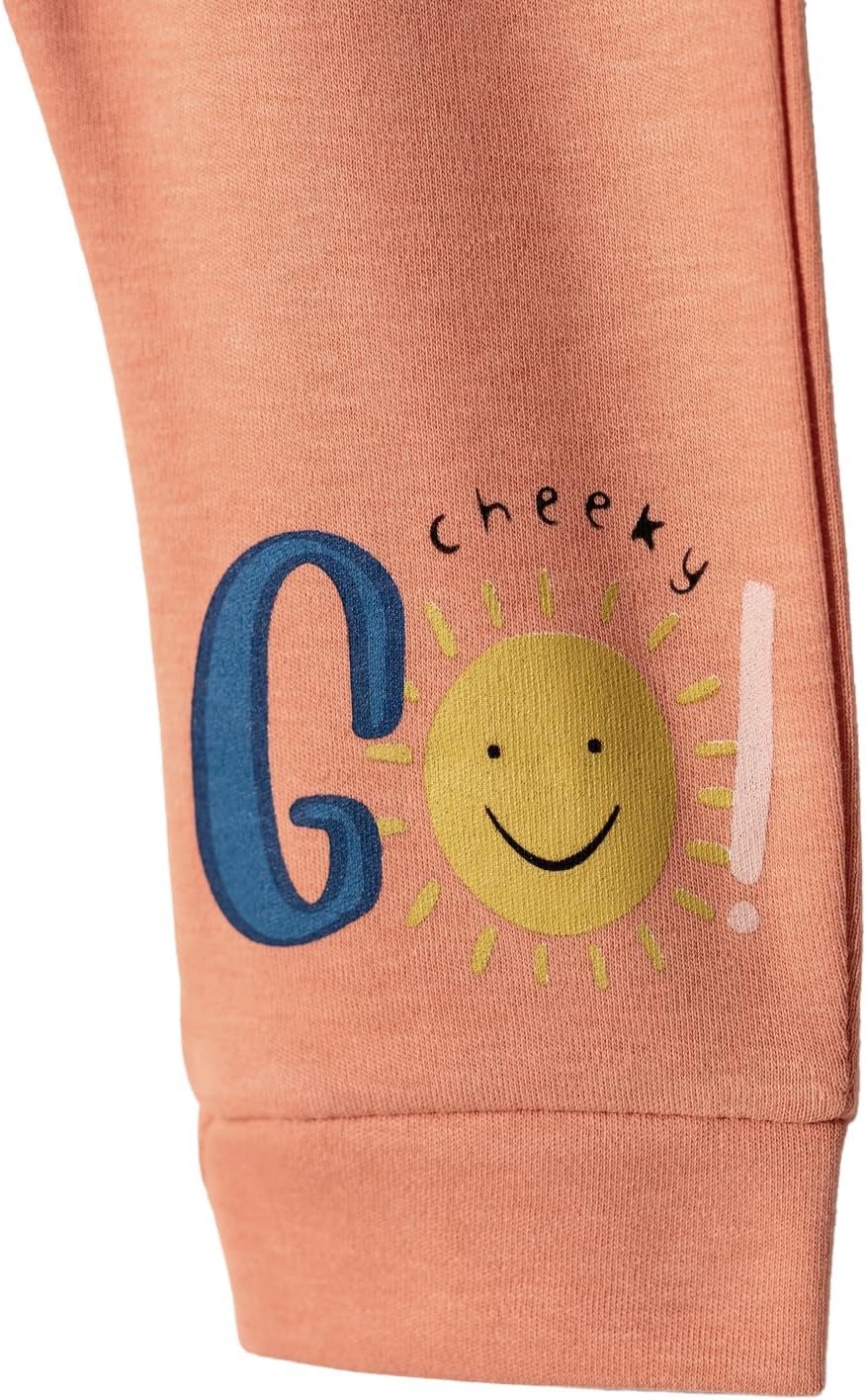 Toddler and Baby Unisex Pants 2-Pack -Baby Pants 0-3 Months to 18-24 Months Baby Cotton Sweatpants Jogger Boy Girl