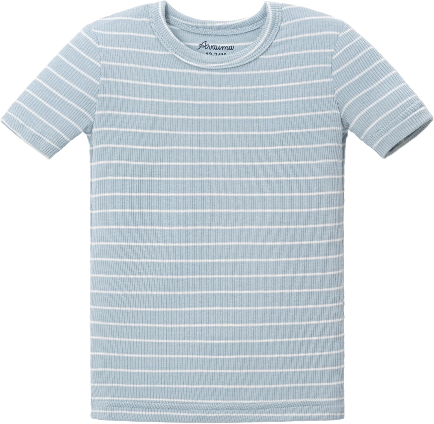 AVAUMA Stripe Pattern Baby Boys Girls Pajama Set Kids Toddler Snug fit Ribbed Sleepwear pjs for Daily Life Style