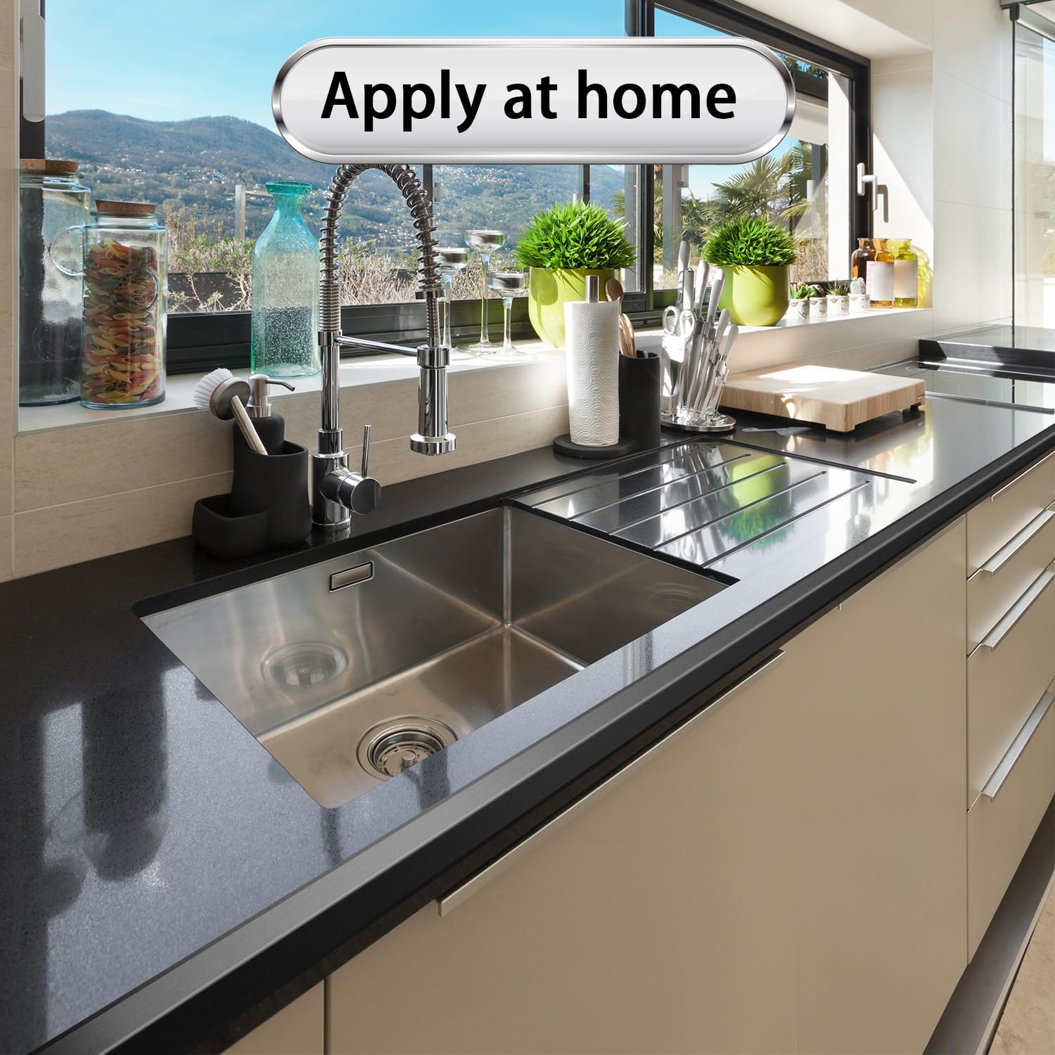 Aluminum Alloy Metal Corner Protector 6PCS Wall Corner Protector 1.6x1.6x48 inches Corner Guards Decoration for Walls Black Color Pack of 6 Corner Guards 19Ga Thickness