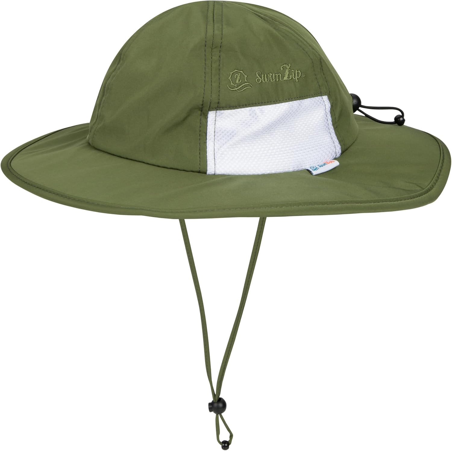 SwimZip Wide Brim Sun Hat | UPF 50+ Protection for Baby, Toddler, and Kids