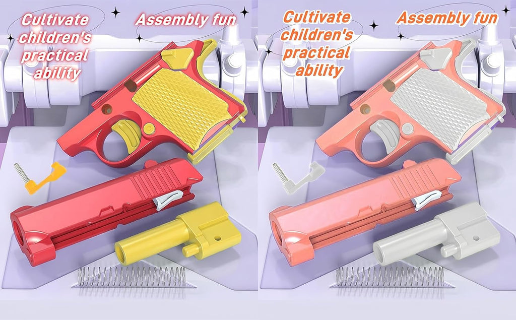 2024 New 1911 Model Radish Fun and Safe Toys,Fidget Toys Suitable for Relieving ADHD and Anxiety,Stress Relief Funny Toys for Adults,The Fun Gift for Adults and Kids (Red&Pink / 2 PCS Pack)