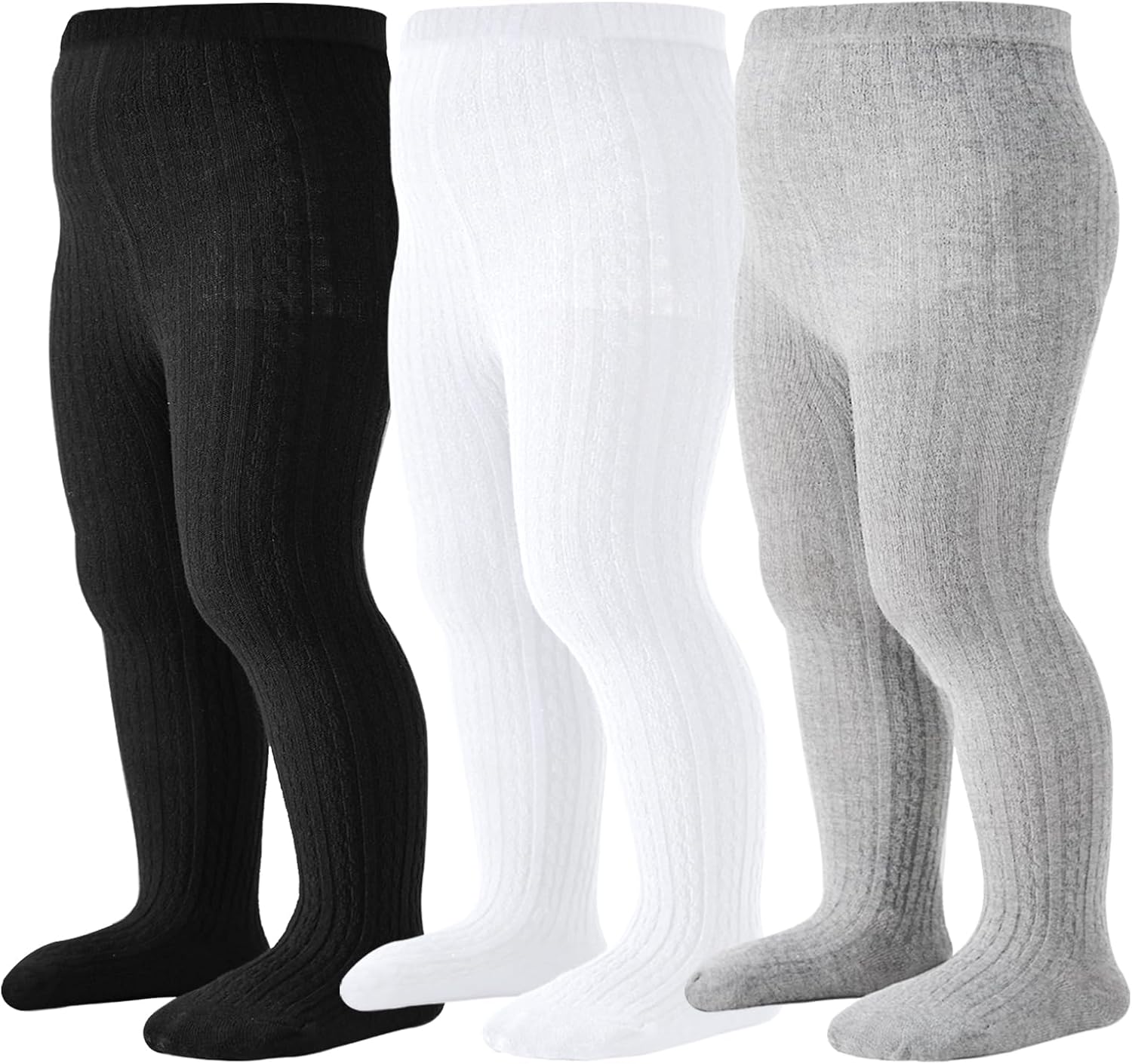 Mini angel Baby Tights Toddler Cable Knit Tights Cotton Warm Leggings Pantyhose Soft Stockings