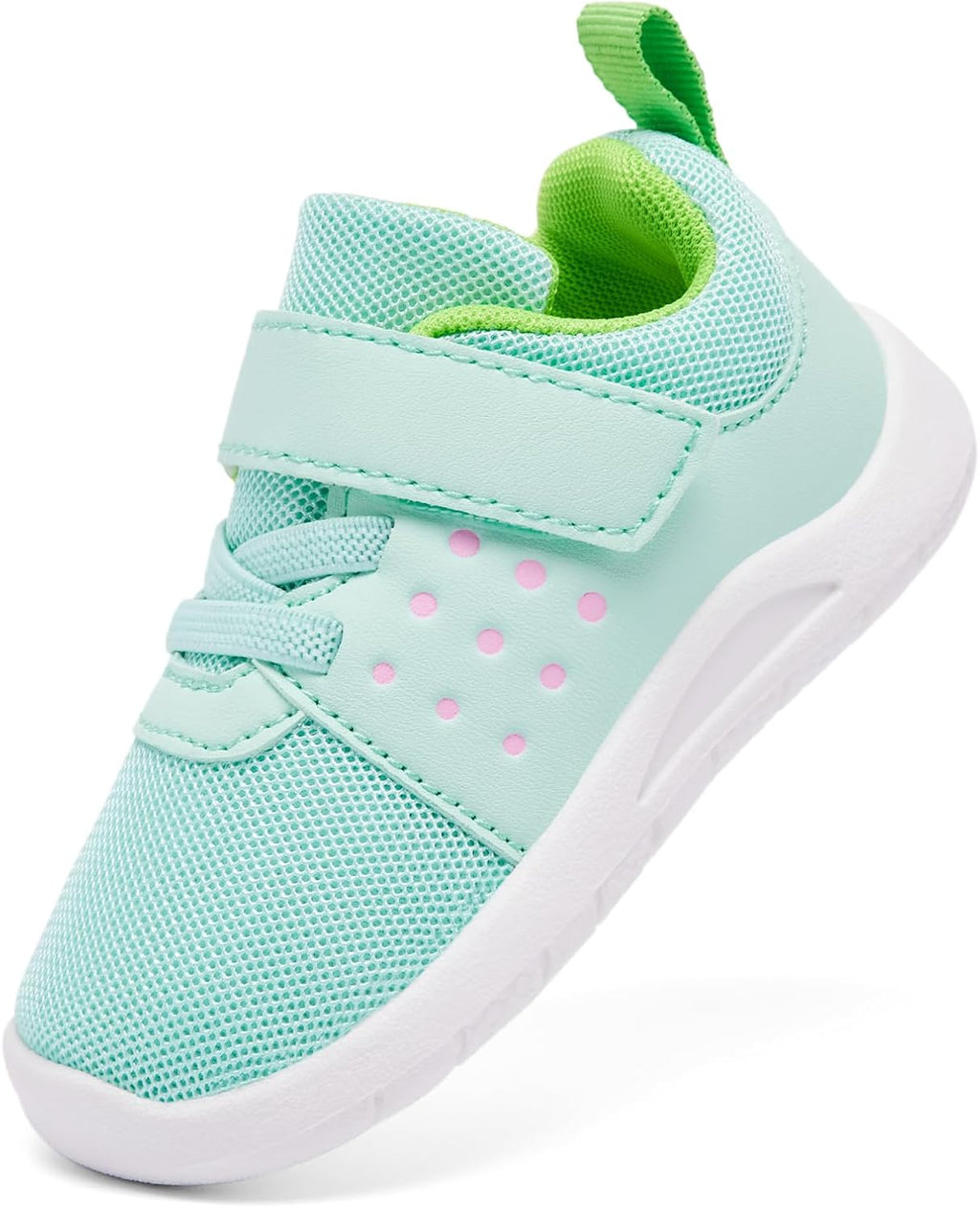 MORENDL Toddler Baby Shoes 0-4 Years Boy Girl Lightweight Breathable Non-Slip Sports Sneakers Running Walking Tennis Barefoot Shoes