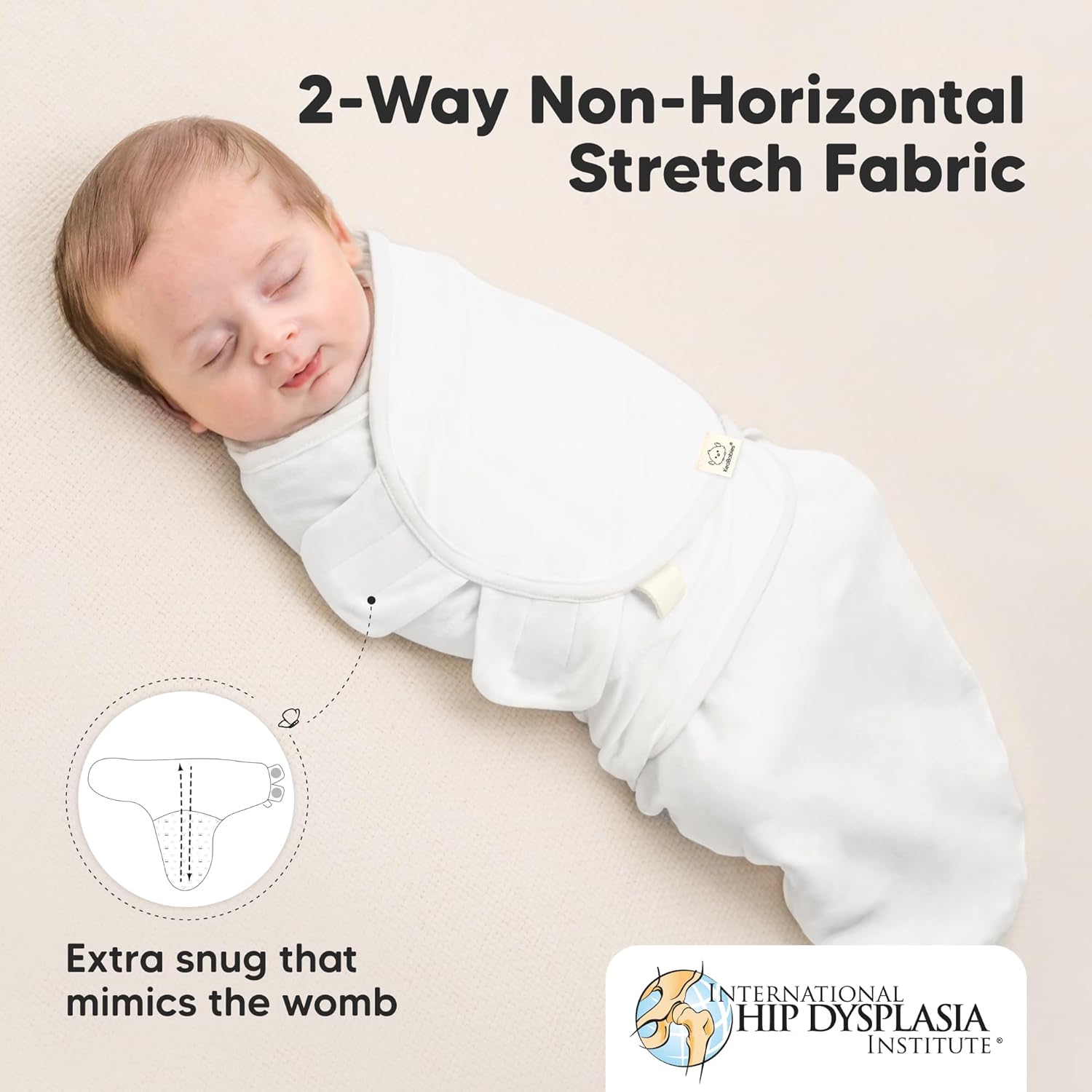 KeaBabies 3-Pack Organic Baby Swaddle Sleep Sacks - Swaddles for Newborns, Infant 0-3 Months, Baby Girls, Boys, Soft & Snug Newborn Sleep Sack, Nursery Swaddling Blankets (Daffodil)