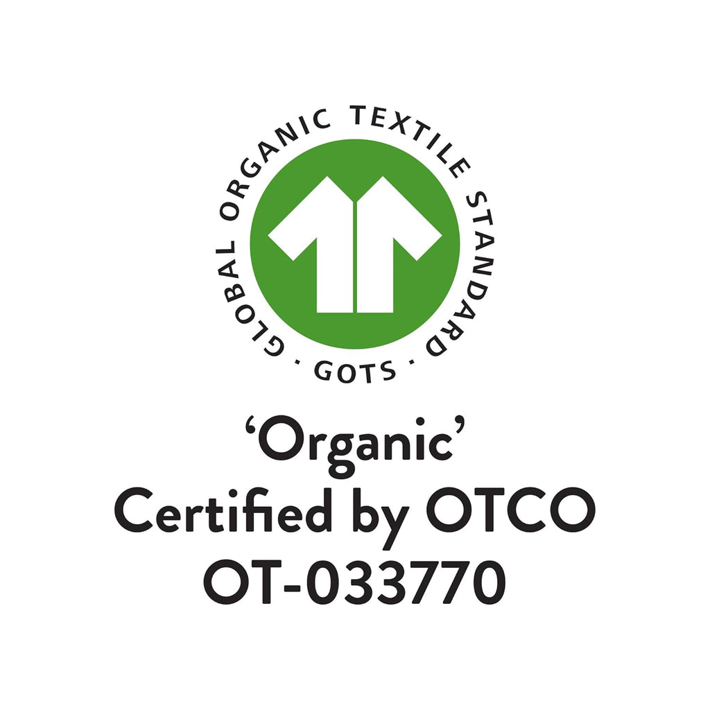 HonestBaby unisex baby Organic Cotton Changing Pad Cover and Toddler Sleepers, Bright White, One Size US