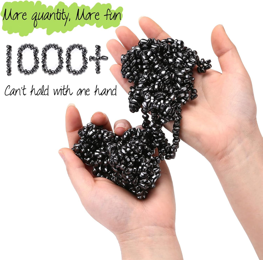 1000pcs Magnetic Balls Fidget Toys Adults, Magnetic Putty Ferrite Crags Magnet Putty Desk Toys for Office for Adults
