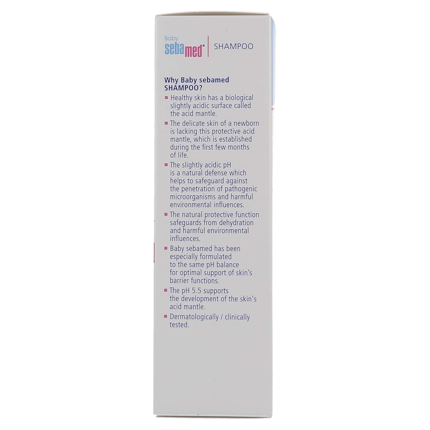 SEBAMED Children's Baby Shampoo Extra Mild Cleanser for Delicate Baby Hair and Scalp (250mL)