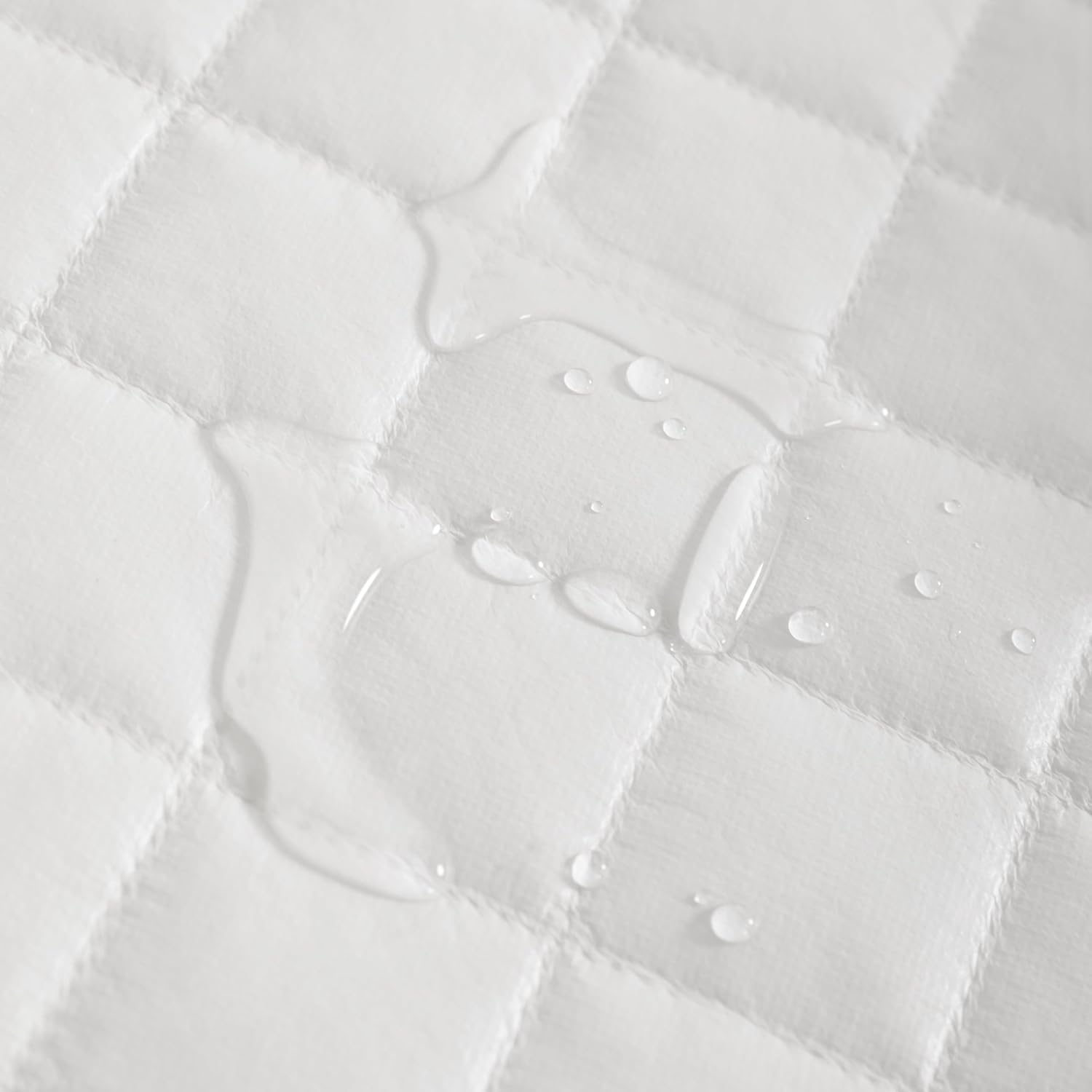 NTBAY 2 Pack Waterproof Mini Crib Mattress Protector, Quilted 24"x38" Fitted Mattress Cover - Machine Washable - Soft and Breathable Baby Mattress Pad Sheet for Mini Crib and Baby Playards, Brown