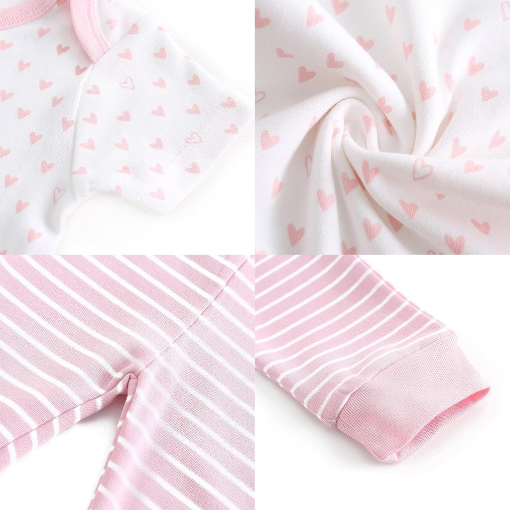 Newborn Layette Gift Set 27-Piece Baby Girl Clothes Bodysuits, Pants Essentials and Accessories 0-12Months