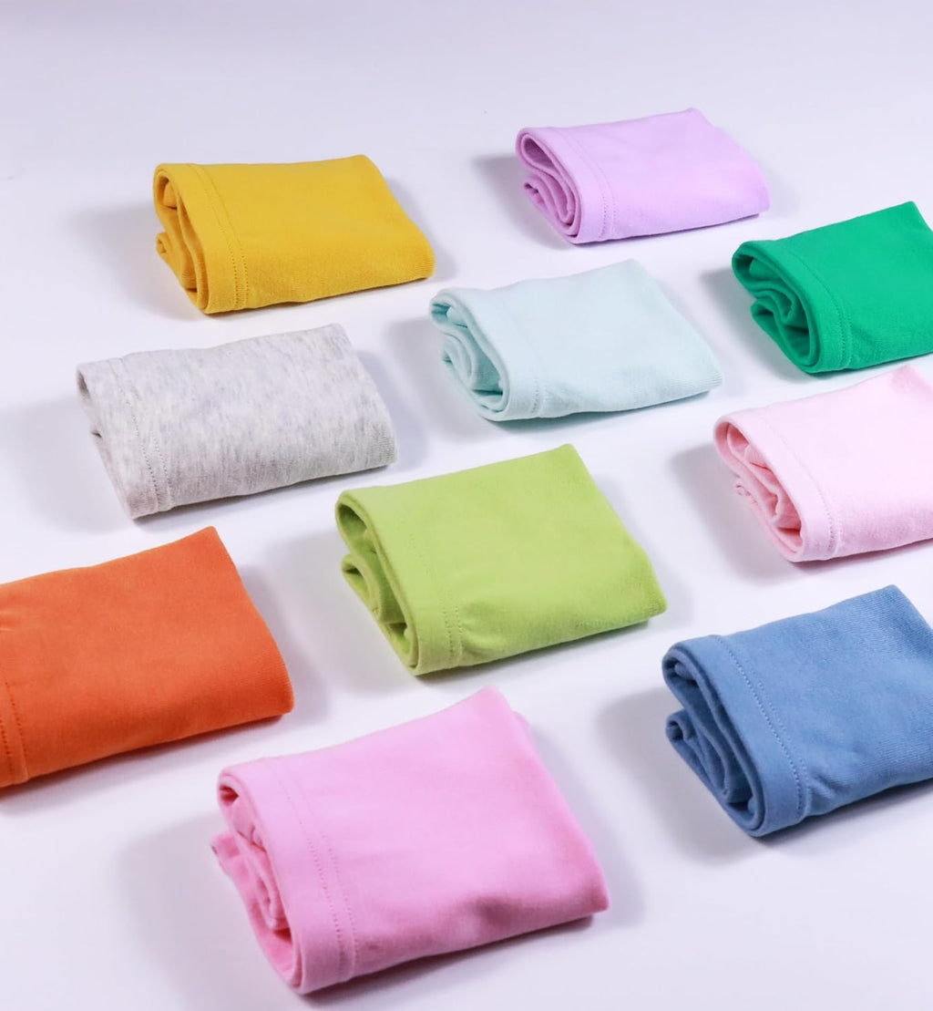 Sladatona Soft Girls Boyshort Panties Cotton Briefs Kids Underwear