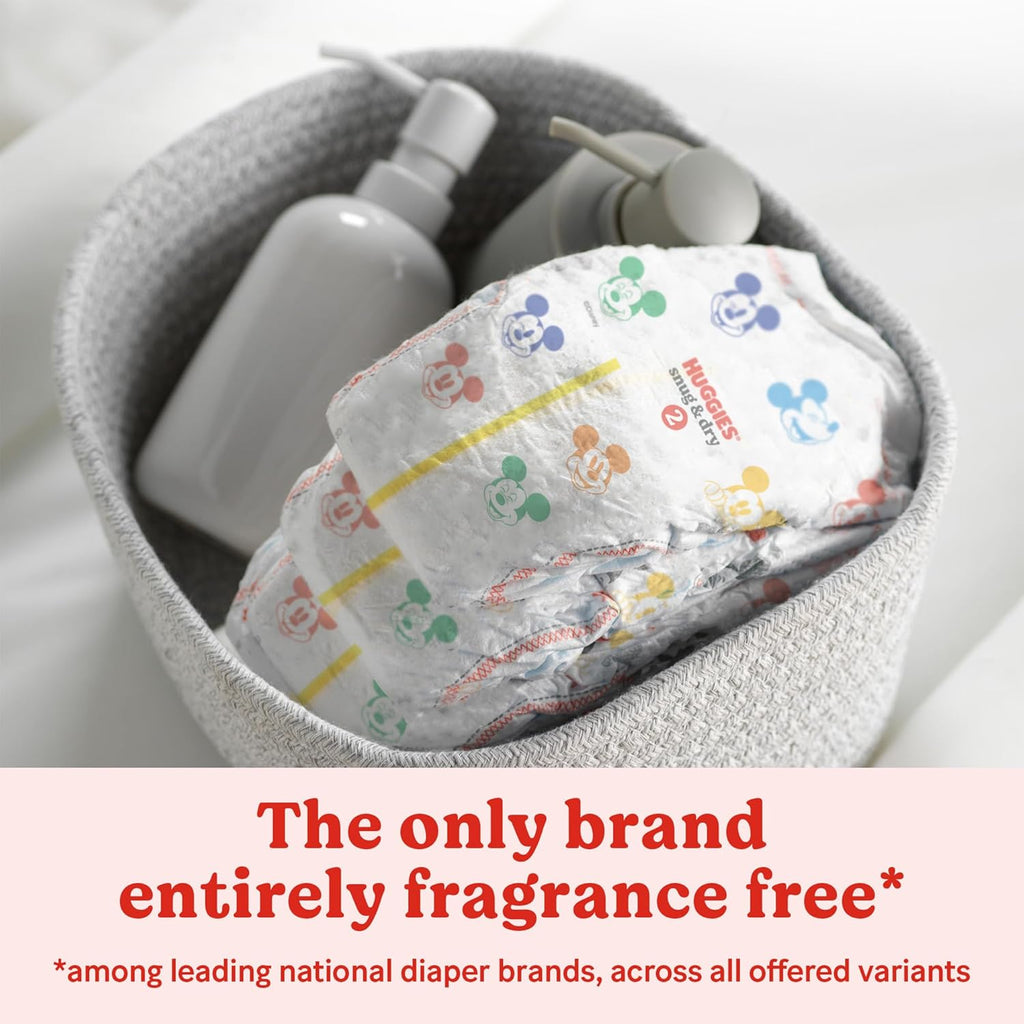 Huggies Size 4 Diapers, Snug & Dry Baby Diapers, Size 4 (22-37 lbs), 27 Count, Packaging May Vary