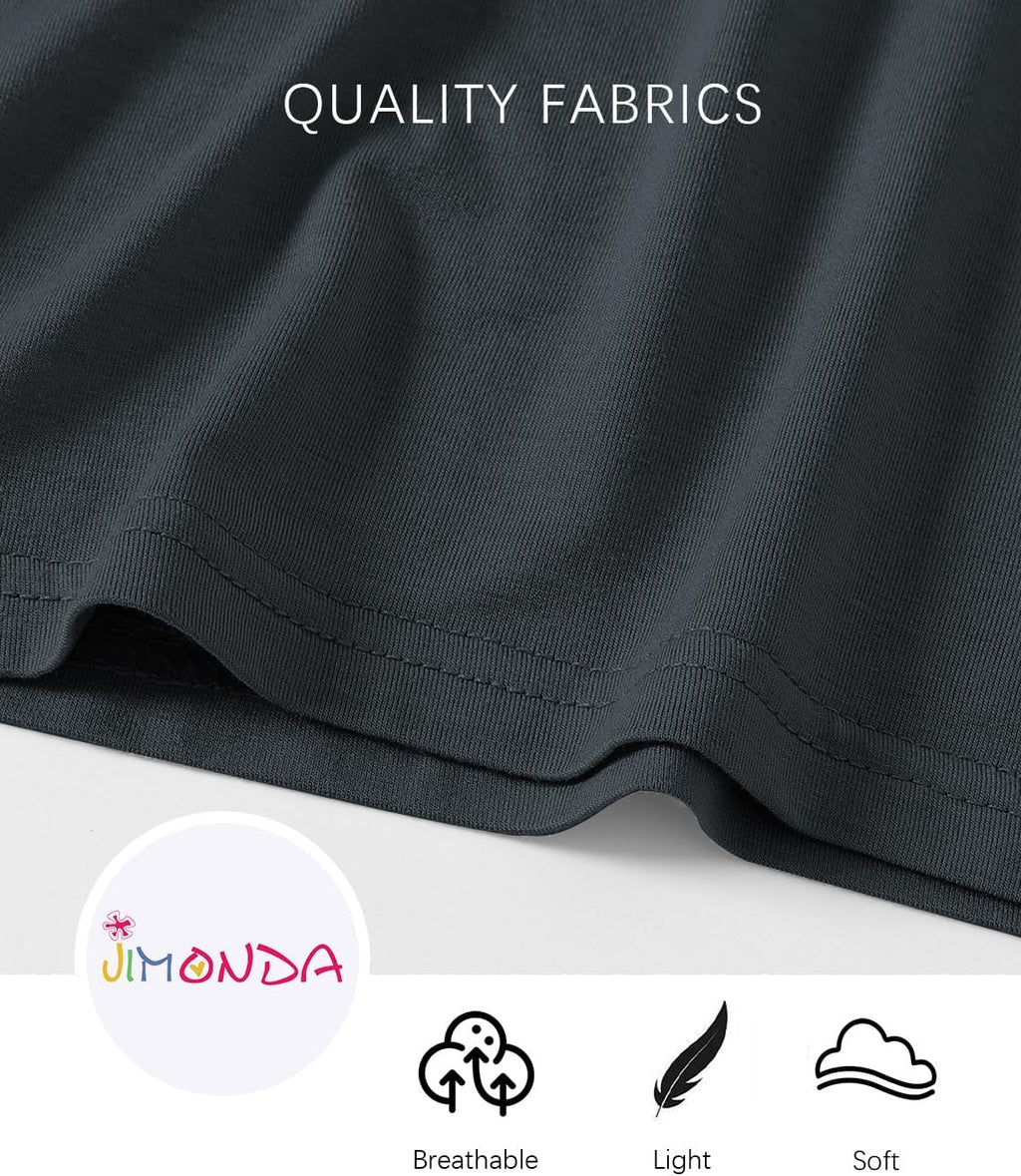 Jimonda Baby Boys Girls Pajama Sets Toddler Sleepwear Cool Jammies 2pcs Viscose from Bamboo PJs 18M-8Y