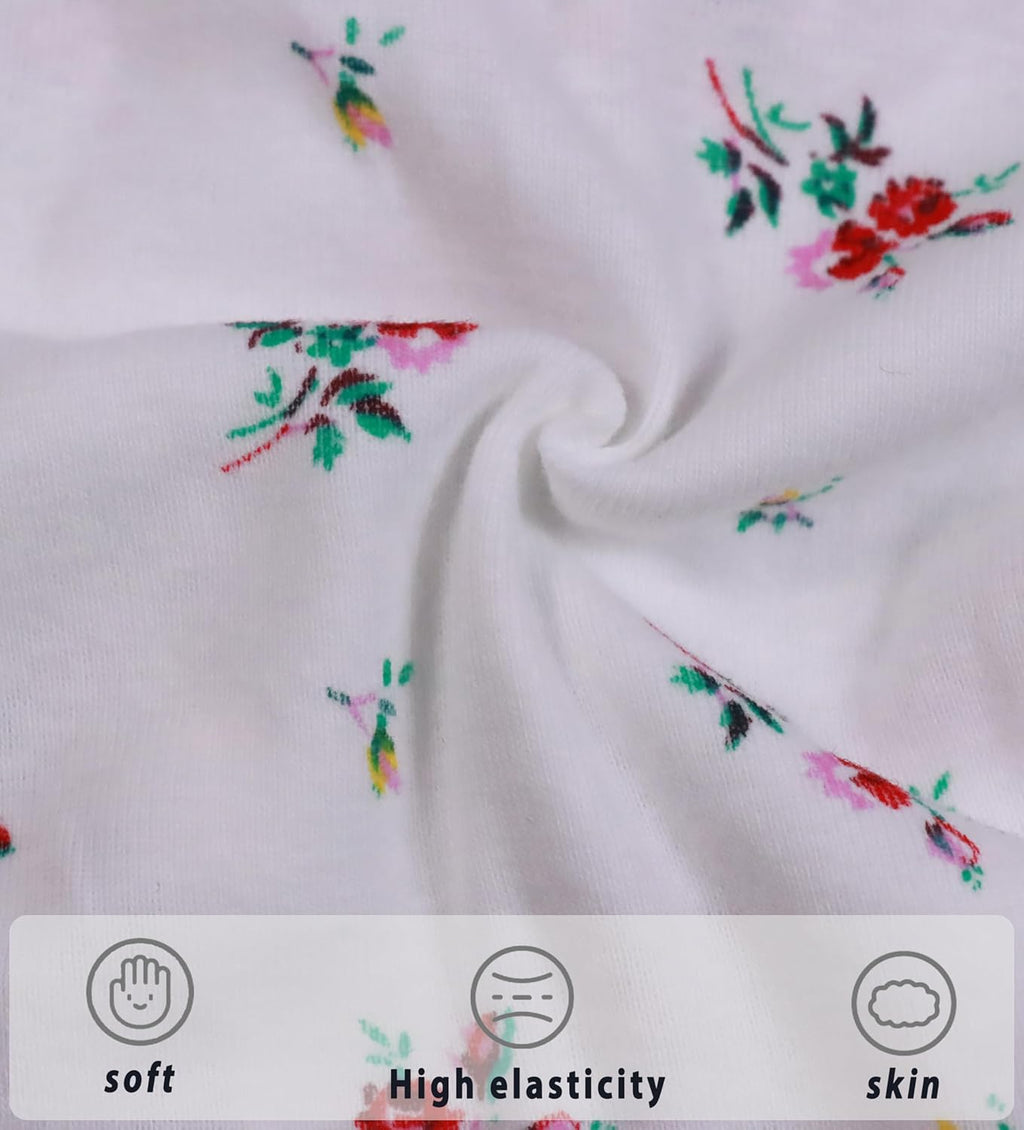 Hahan Girls Soft Panties Toddler Girls Cotton Underwear Kids Briefs