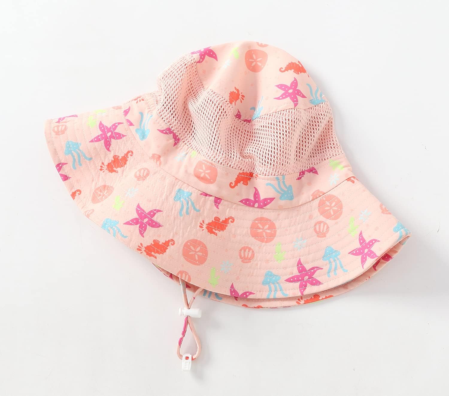 Home Prefer UPF50+ Wide Brim Sun Hat Boys Girls Sun Protection Hat Zoo Beach Swim Safari Bucket Hat for Baby Toddler Kid