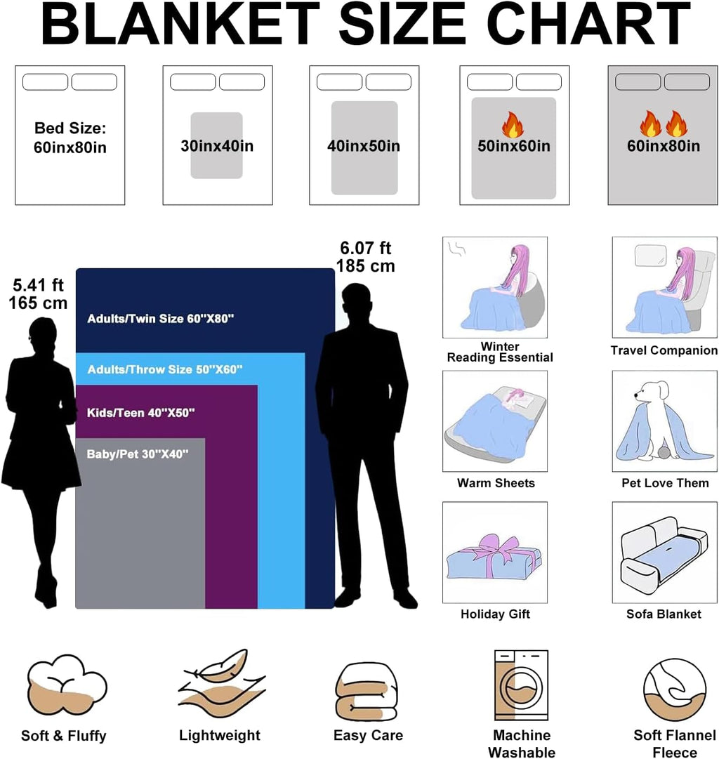 Ships Next Day, Personalized Photo Gifts for Girlfriend, Custom Made Bed Throw Blankets for Kids, Halloween Decoration Blankets with Pictures for Boyfriend, Girlfriend