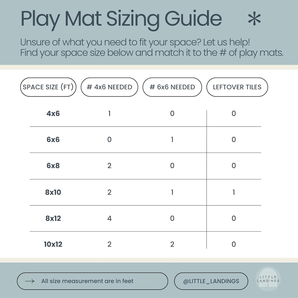 Baby Play Mats for Floor - Eden (4x6ft) - Premium EVA Foam Play Mat for Babies & Toddlers - Perfect for Tummy Time, Crawling, Playroom - Stylish & Comfortable Kids Play Mat